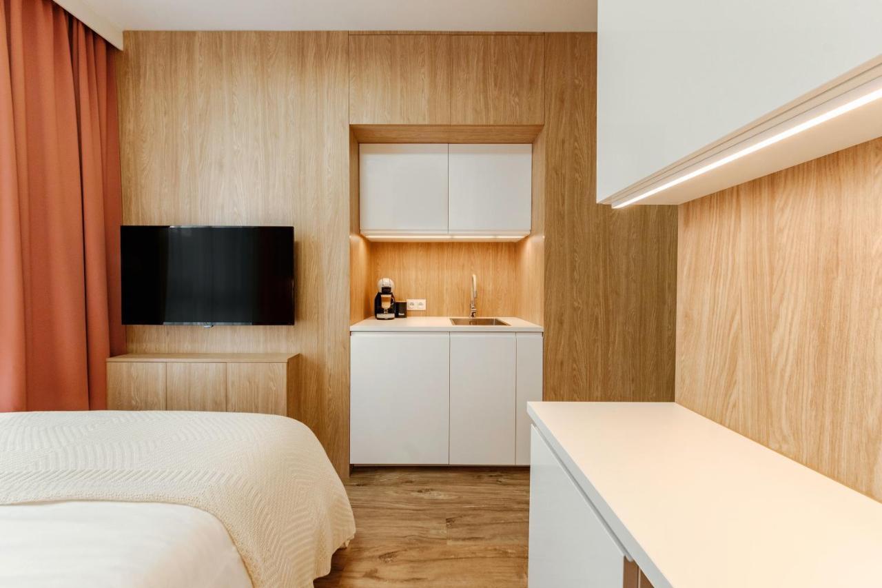 Studio Wola Apartament Kasprzaka - Wifi + Smart Tv Warszawa Exteriör bild