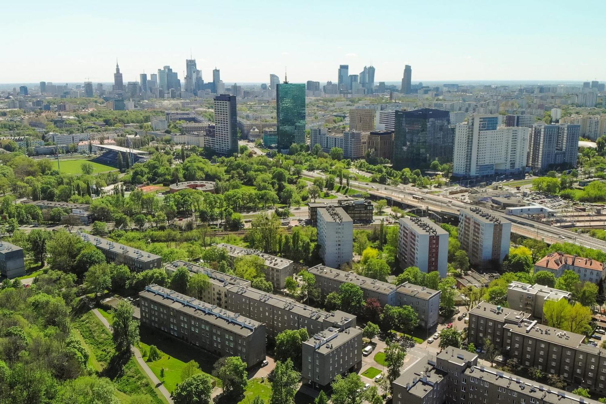 Studio Wola Apartament Kasprzaka - Wifi + Smart Tv Warszawa Exteriör bild