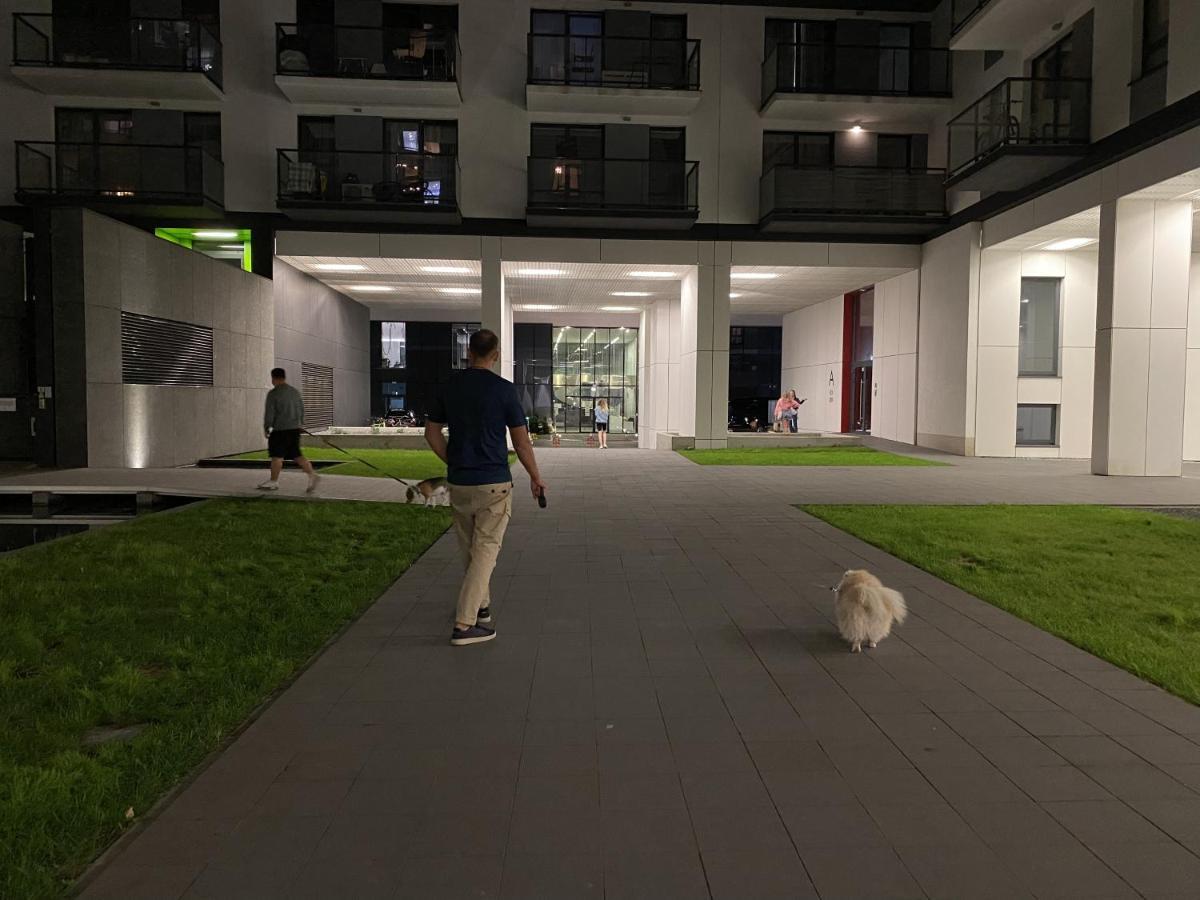 Studio Wola Apartament Kasprzaka - Wifi + Smart Tv Warszawa Exteriör bild