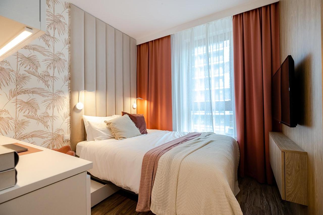 Studio Wola Apartament Kasprzaka - Wifi + Smart Tv Warszawa Exteriör bild