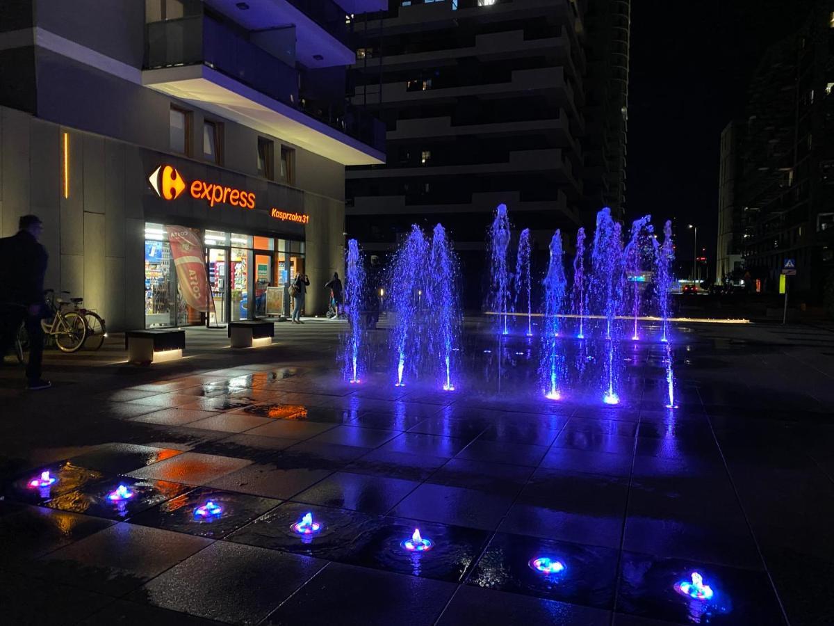 Studio Wola Apartament Kasprzaka - Wifi + Smart Tv Warszawa Exteriör bild